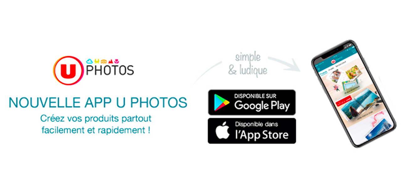 Commandez vos photos dès maintenant avec l'appli UPhotos !